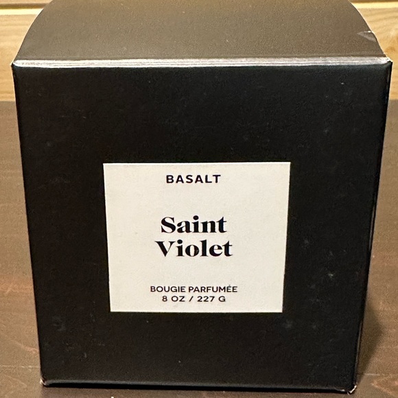 Brand new BASALT Saint Violet candle - Picture 2 of 4